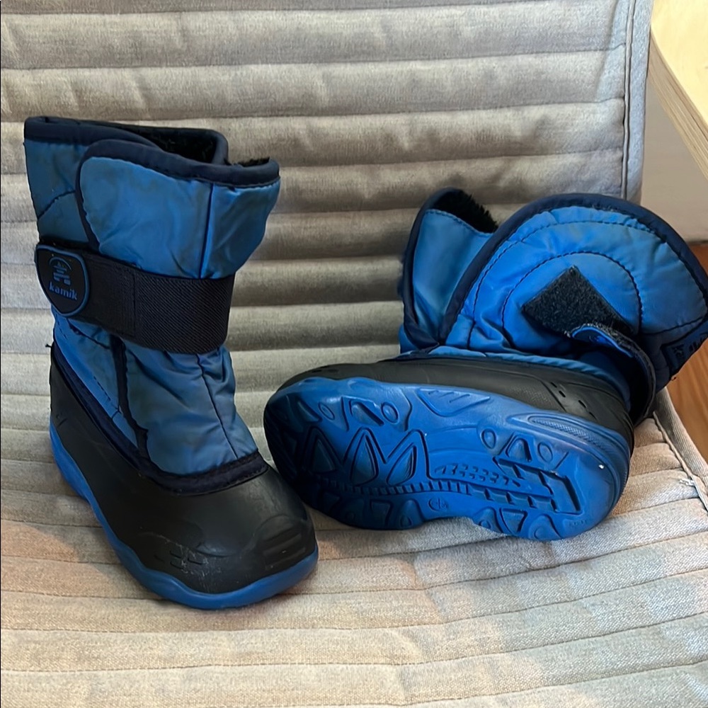 Kamik Kids' Blue Winter Boots